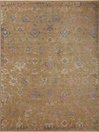 Loloi Rugs Giada Collection Rug in Gold, Multi - 11'6" x 15'6"