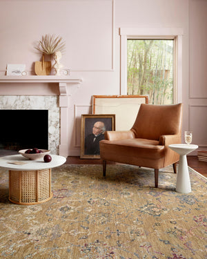Loloi Rugs Giada Collection Rug in Gold, Multi - 10'0" x 14'0"
