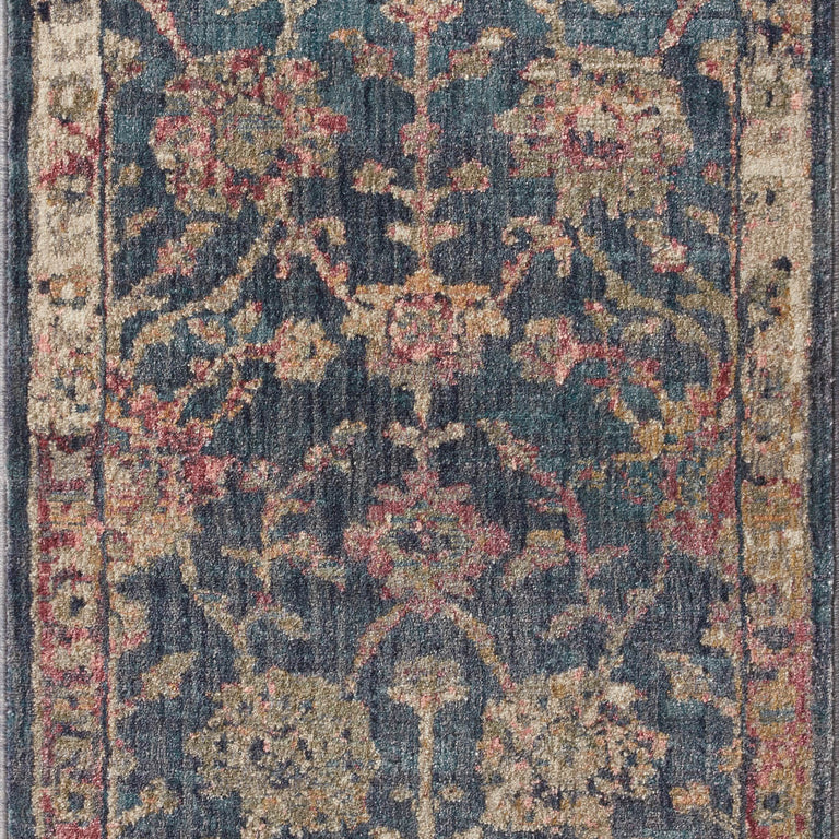 Loloi Rugs Giada Collection Rug in Navy, Multi - 7'10" x 10'