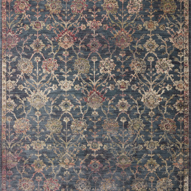 Loloi Rugs Giada Collection Rug in Navy, Multi - 7'10" x 10'