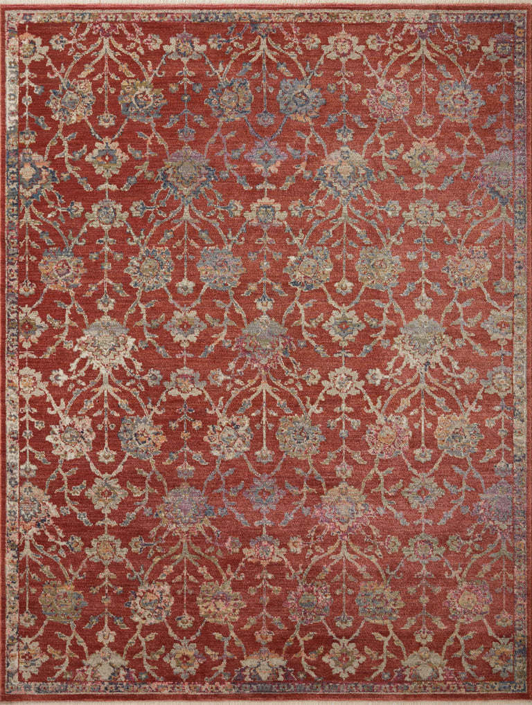 Loloi Rugs Giada Collection Rug in Red, Multi - 11'6" x 15'6"