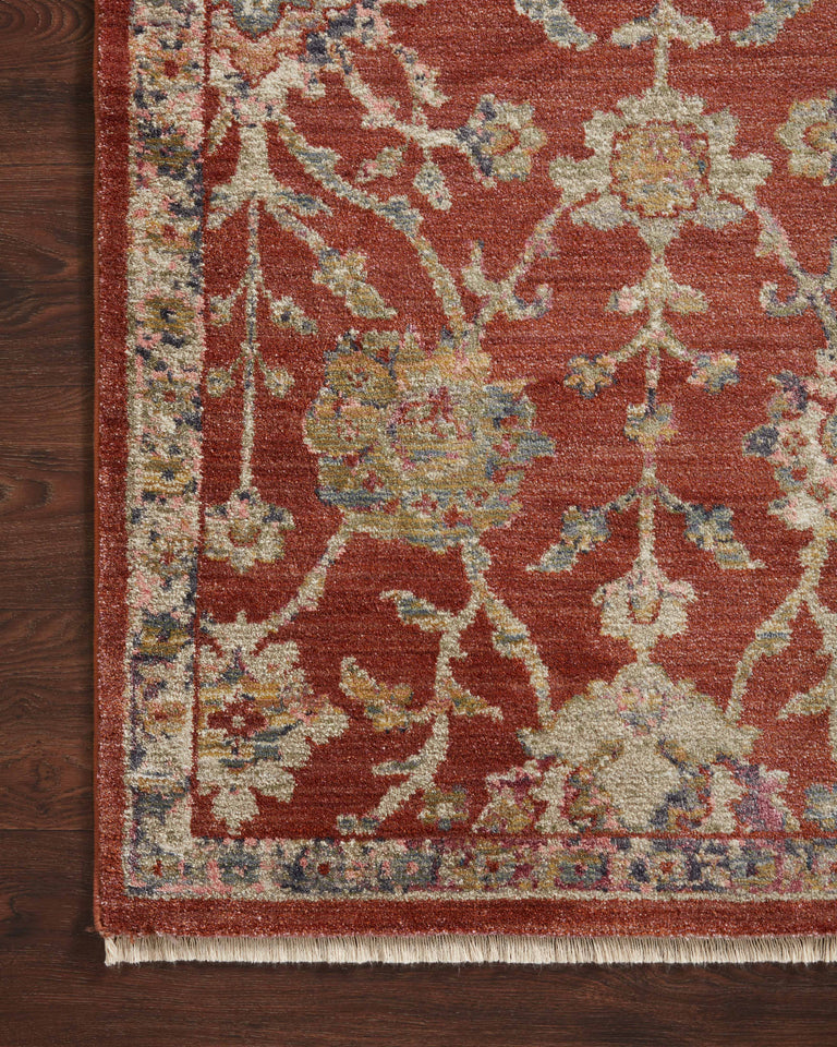 Loloi Rugs Giada Collection Rug in Red, Multi - 9'0" x 12'0"