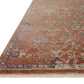 Loloi Rugs Giada Collection Rug in Terracotta, Multi - 11'6" x 15'6"