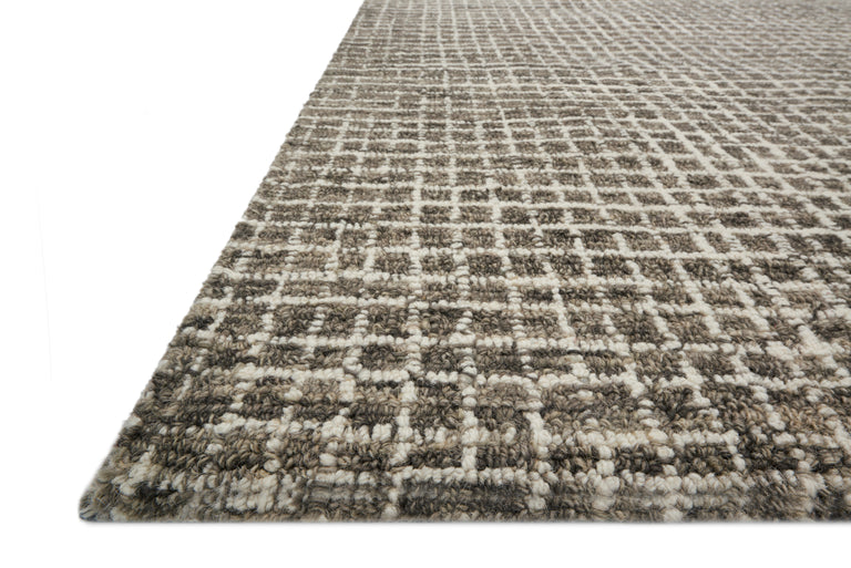 Loloi Rugs Giana Collection Rug in Charcoal - 9'3" x 13'