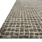 Loloi Rugs Giana Collection Rug in Charcoal - 7'9" x 9'9"