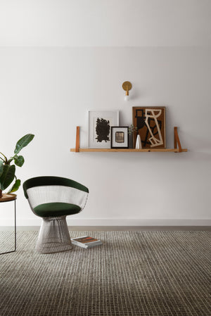 Loloi Rugs Giana Collection Rug in Charcoal - 9'3" x 13'