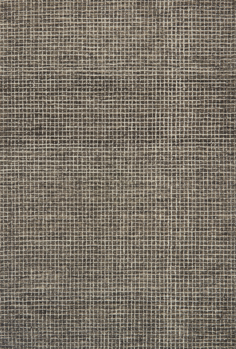 Loloi Rugs Giana Collection Rug in Charcoal - 9'3" x 13'