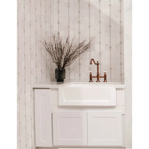 Kingston Brass 36 In. Apron Front Farmhouse Single Bowl Kitchen Sink, Matte White, GKFA361810SQ