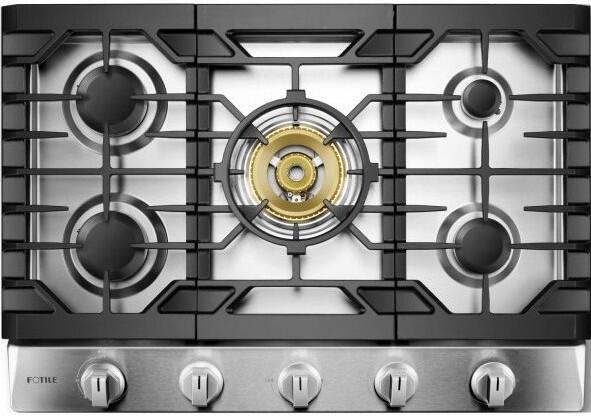 Fotile 30 in. Stainless Steel Dropin Cooktop with 5 Gas Burners, GLS30501