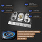 Fotile 30 in. Stainless Steel Dropin Cooktop with 5 Gas Burners, GLS30501