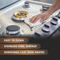 Fotile 30 in. Stainless Steel Dropin Cooktop with 5 Gas Burners, GLS30501