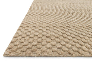 Loloi Rugs Hadley Collection Rug in Dune - 9'3" x 13'