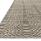Loloi Rugs Hadley Collection Rug in Stone - 7'6" x 9'6"