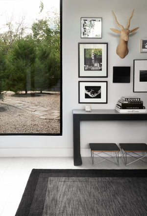 Loloi Rugs Hamilton Collection Rug in Grey, Charcoal - 9'3" x 13'