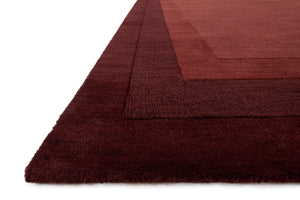 Loloi Rugs Hamilton Collection Rug in Red - 7'10" x 11'0"