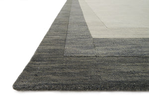 Loloi Rugs Hamilton Collection Rug in Slate - 9'3" x 13'
