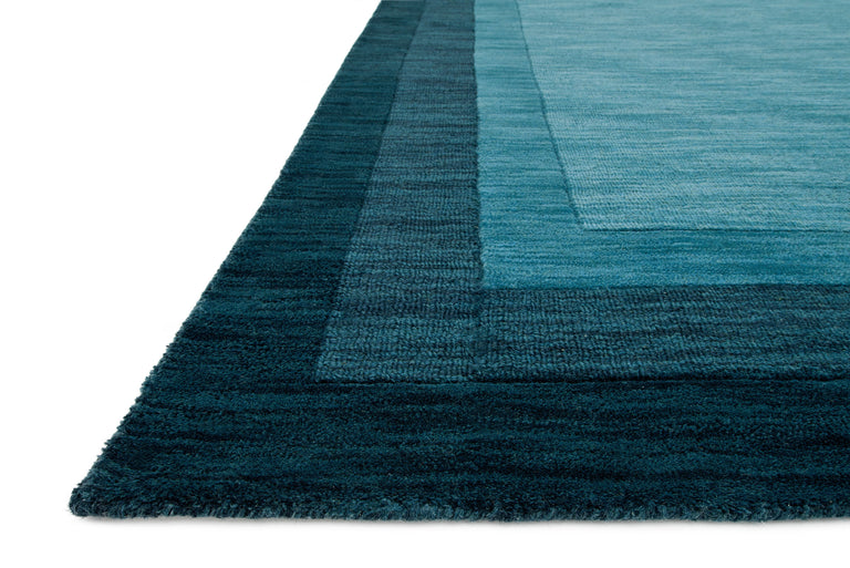 Loloi Rugs Hamilton Collection Rug in Teal - 9'3" x 13'