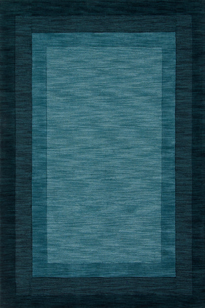 Loloi Rugs Hamilton Collection Rug in Teal - 7'10" x 11'0"