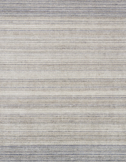 Loloi Rugs Haven Collection Rug in Silver, Blue - 4'0" x 6'0"