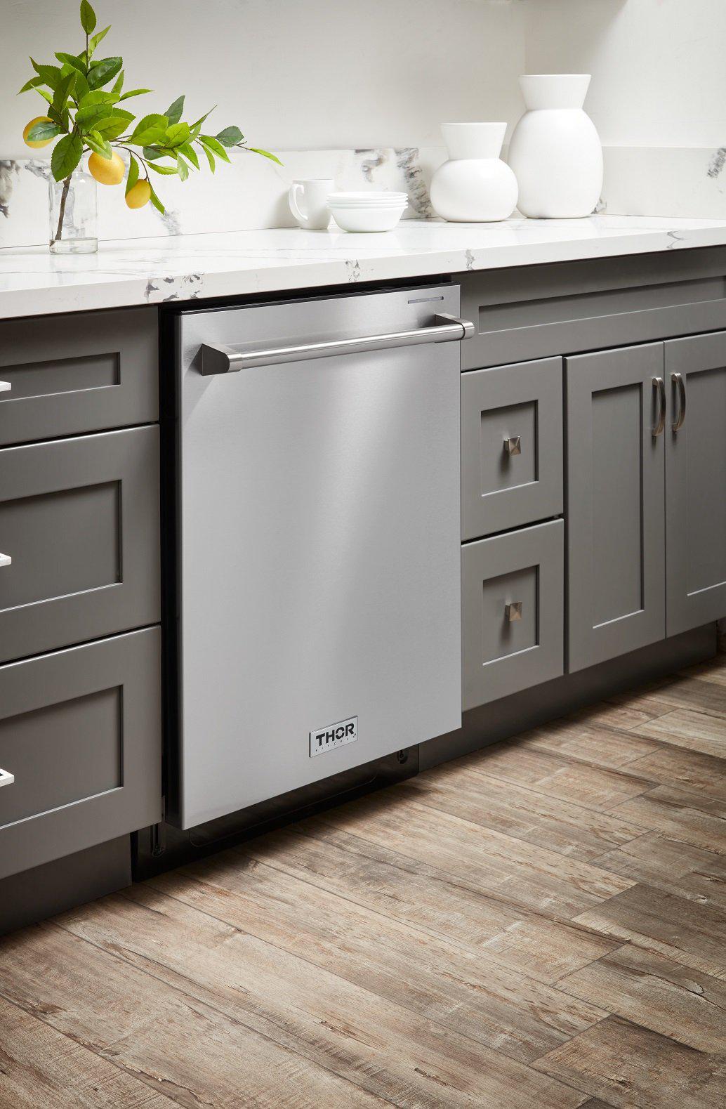 Thor Kitchen 24 in. Stainless Steel Dishwasher - Energy Star, HDW2401SS | Premium Home Source