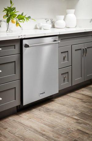 Thor Kitchen 24 in. Stainless Steel Dishwasher - Energy Star, HDW2401SS | Premium Home Source