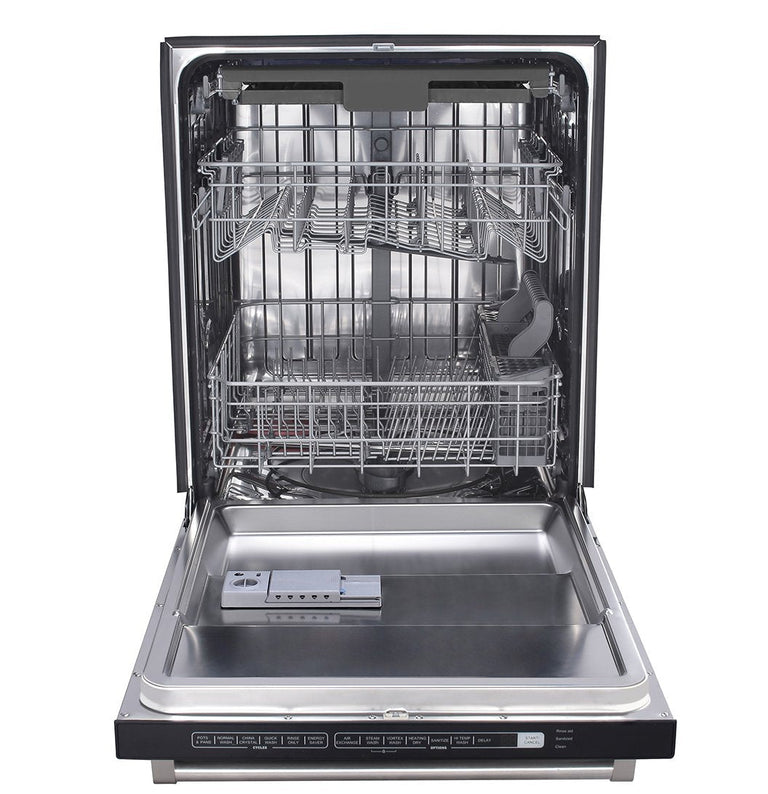 Thor Kitchen Package - 30" Propane Gas Range, Range Hood, Refrigerator, Dishwasher, Wine Cooler, AP-LRG3001ULP-C-3
