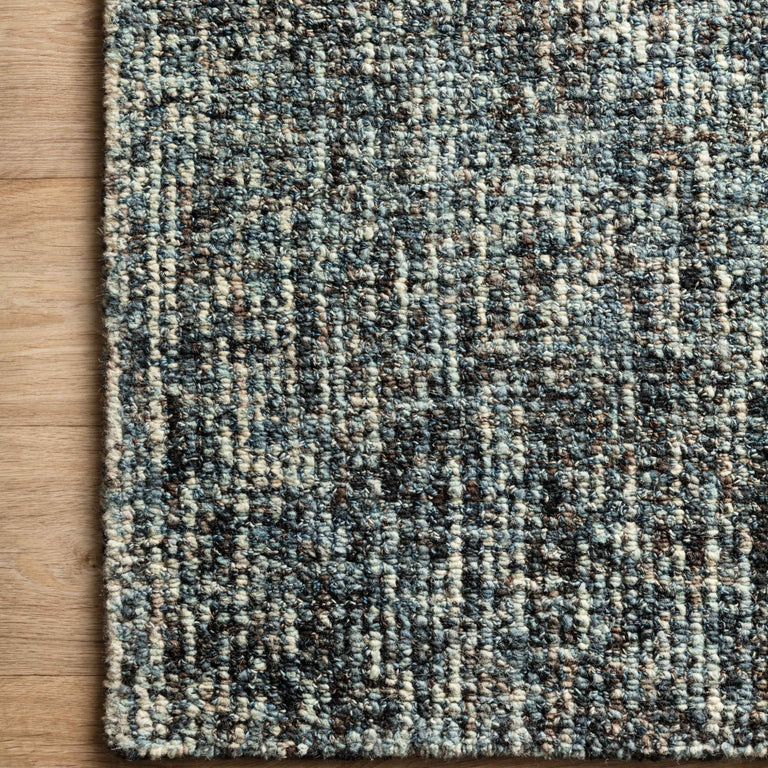 Loloi Rugs Harlow Collection Rug in Denim, Charcoal - 8'6" x 12'