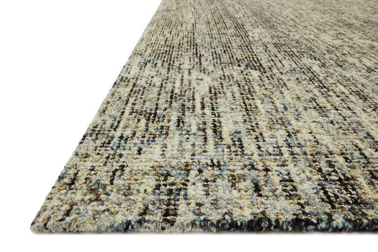 Loloi Rugs Harlow Collection Rug in Olive, Denim - 8'6" x 12'