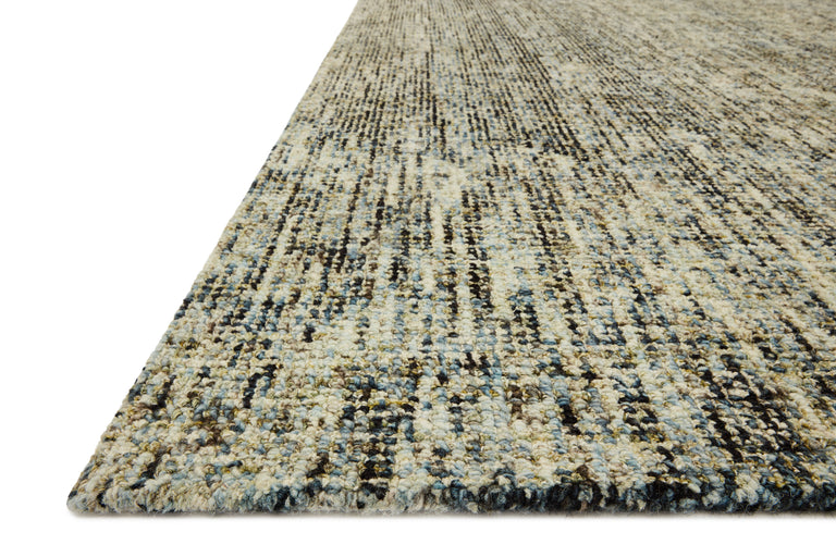 Loloi Rugs Harlow Collection Rug in Olive, Denim - 9'3" x 13'