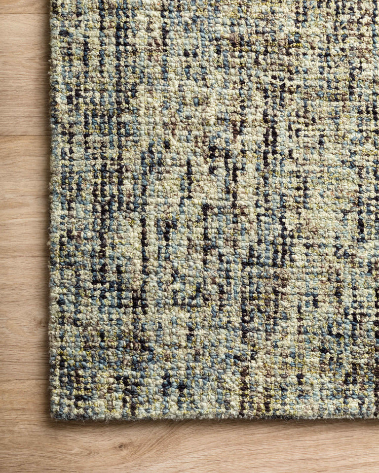 Loloi Rugs Harlow Collection Rug in Olive, Denim - 8'6" x 12'