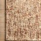Loloi Rugs Harlow Collection Rug in Rust, Charcoal - 9'3" x 13'