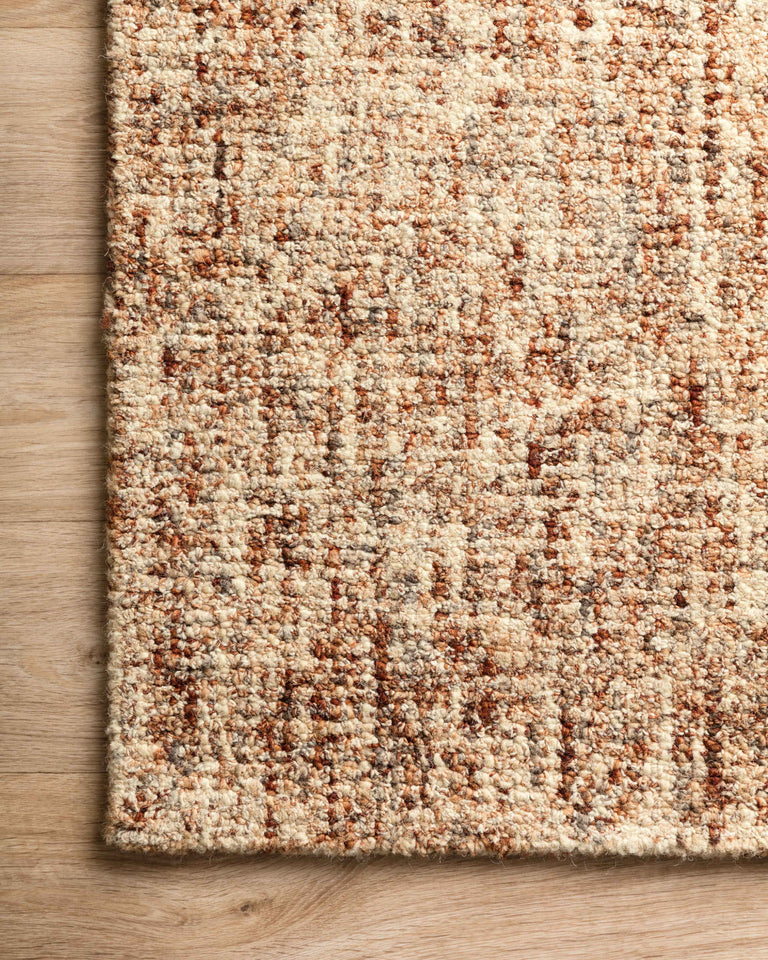 Loloi Rugs Harlow Collection Rug in Rust, Charcoal - 9'3" x 13'