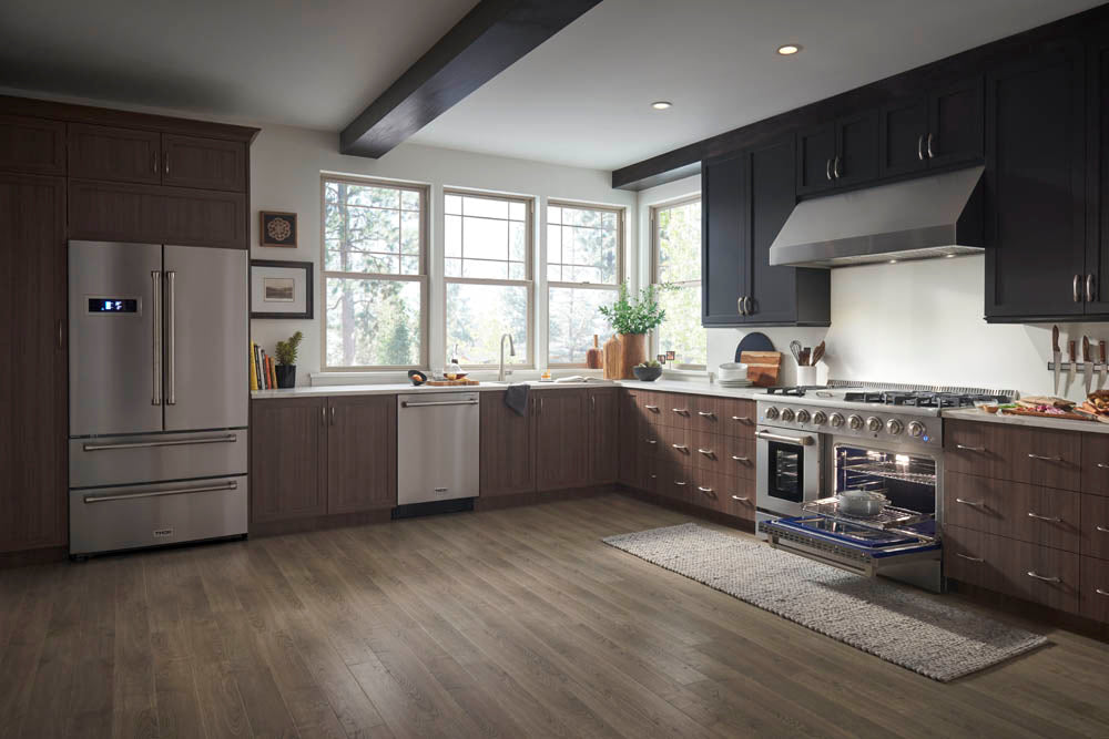 Thor Kitchen 48 in. 6.7 cu. ft. Professional Natural Gas Range in Stainless Steel, HRG4808U | Premium Home Source
