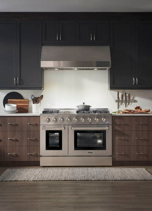 THOR Kitchen 48 in. Under Cabinet LED Range Hood in Stainless Steel, TRH4805