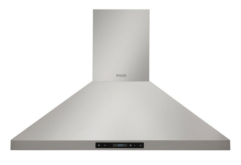Thor Kitchen Appliance Package - 36 in. Gas Burner/Electric Oven Range, Range Hood, Microwave Drawer, AP-HRD3606U-5