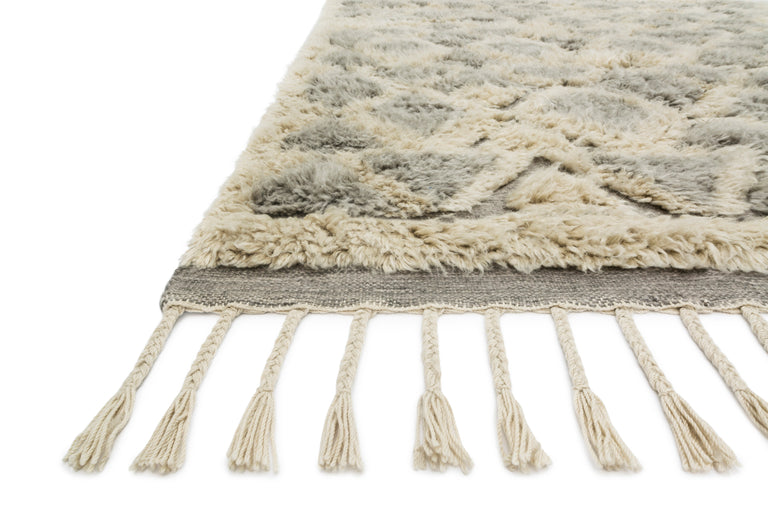 Loloi Rugs Hygge Collection Rug in Smoke, Taupe - 9'6" x 13'6"
