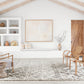 Loloi Rugs Hygge Collection Rug in Smoke, Taupe - 9'6" x 13'6"
