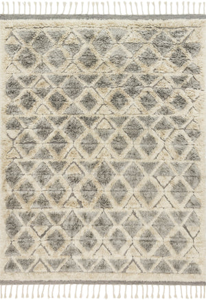 Loloi Rugs Hygge Collection Rug in Smoke, Taupe - 9'6" x 13'6"