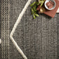 Loloi Rugs Iman Collection Rug in Beige, Charcoal - 8'6" x 11'6"