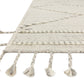 Loloi Rugs Iman Collection Rug in Ivory, Lt. Grey - 8'6" x 11'6"
