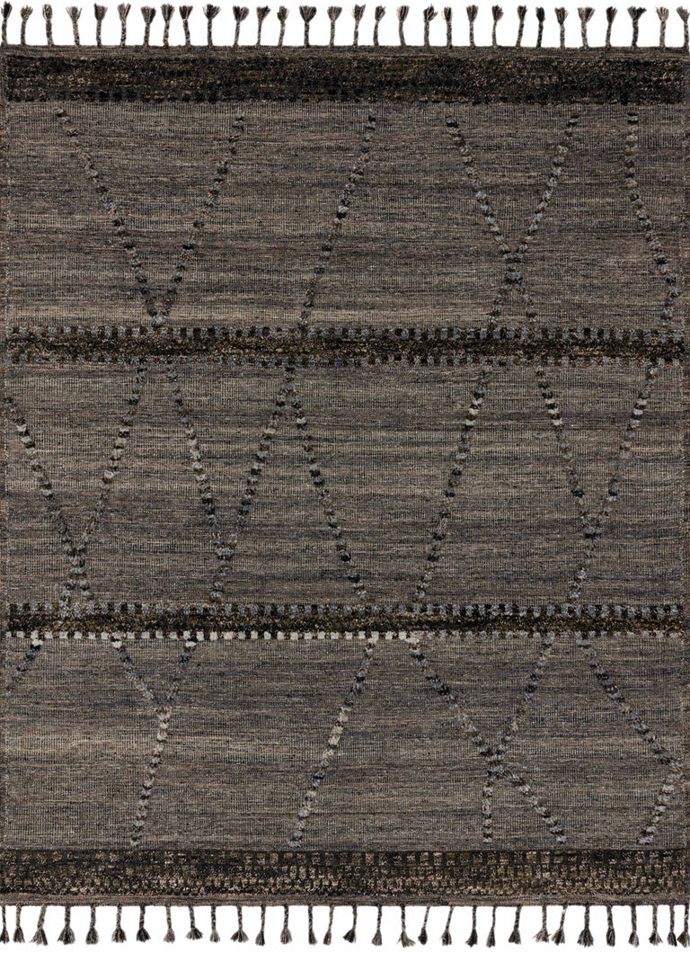 Loloi Rugs Iman Collection Rug in Grey, Multi - 9'6" x 13'6"