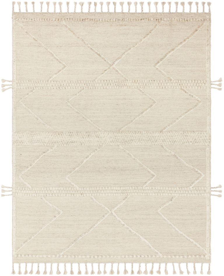 Loloi Rugs Iman Collection Rug in Beige, Ivory - 9'6" x 13'6"