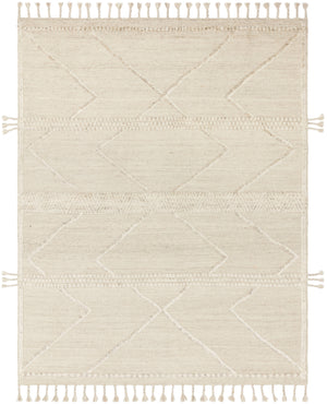 Loloi Rugs Iman Collection Rug in Beige, Ivory - 4'0" x 6'0"