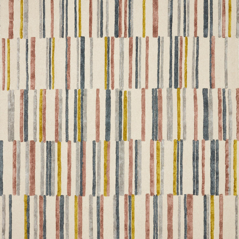 Loloi Rugs Jamila Collection Rug in Ivory, Multi - 7'9" x 9'9"