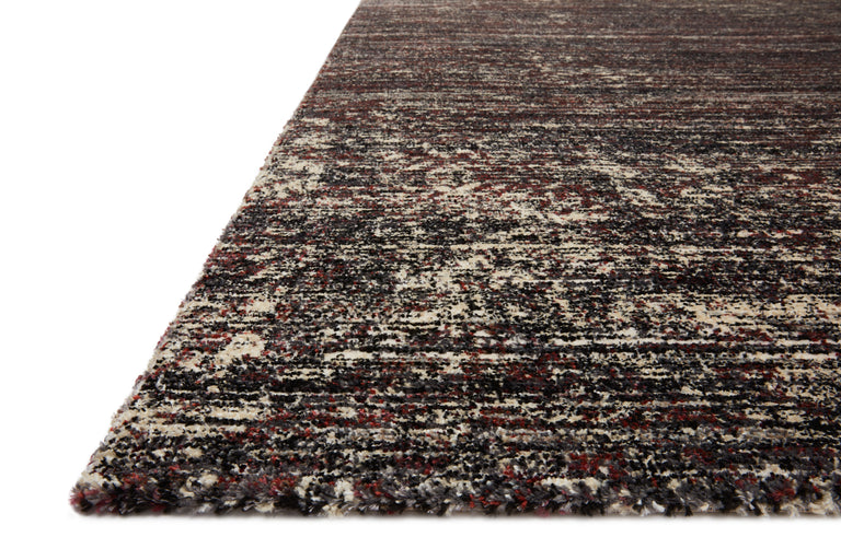 Loloi Rugs Jasmine Collection Rug in Midnight, Bordeaux - 11'6" x 15'