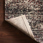Loloi Rugs Jasmine Collection Rug in Midnight, Bordeaux - 9'6" x 13'