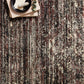 Loloi Rugs Jasmine Collection Rug in Midnight, Bordeaux - 9'6" x 13'