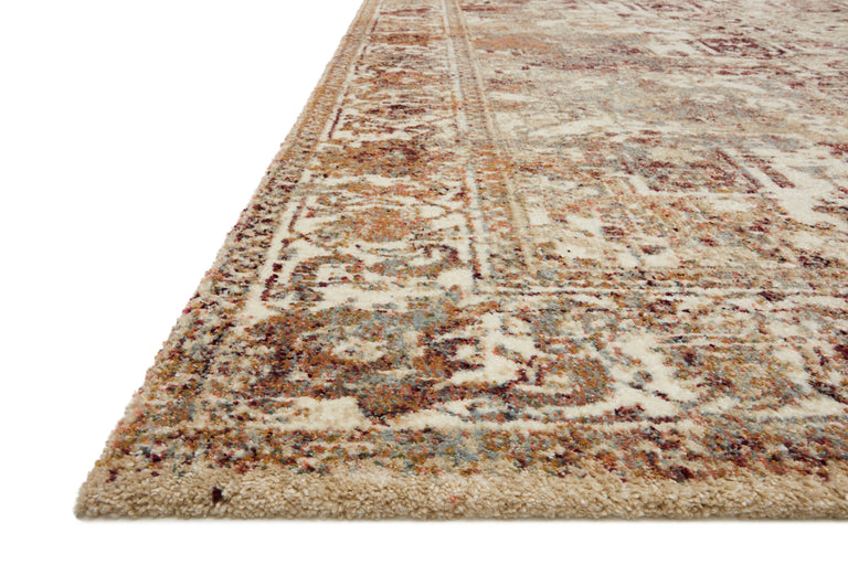 Loloi Rugs Jasmine Collection Rug in Ivory, Multi - 11'6" x 15'