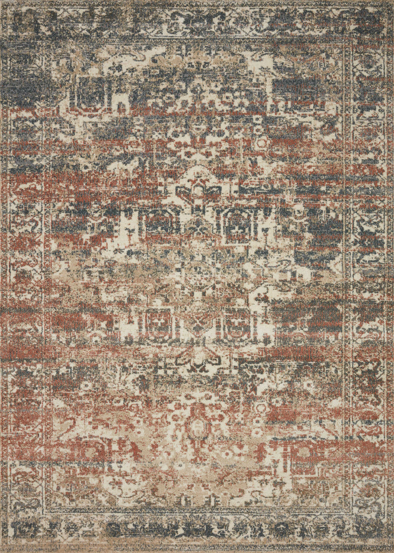 Loloi Rugs Jasmine Collection Rug in Natural, Multi - 11'6" x 15'