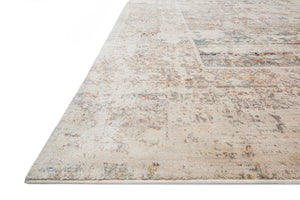 Loloi Rugs Javari Collection Rug in Ivory, Granite - 9'6" x 12'6"